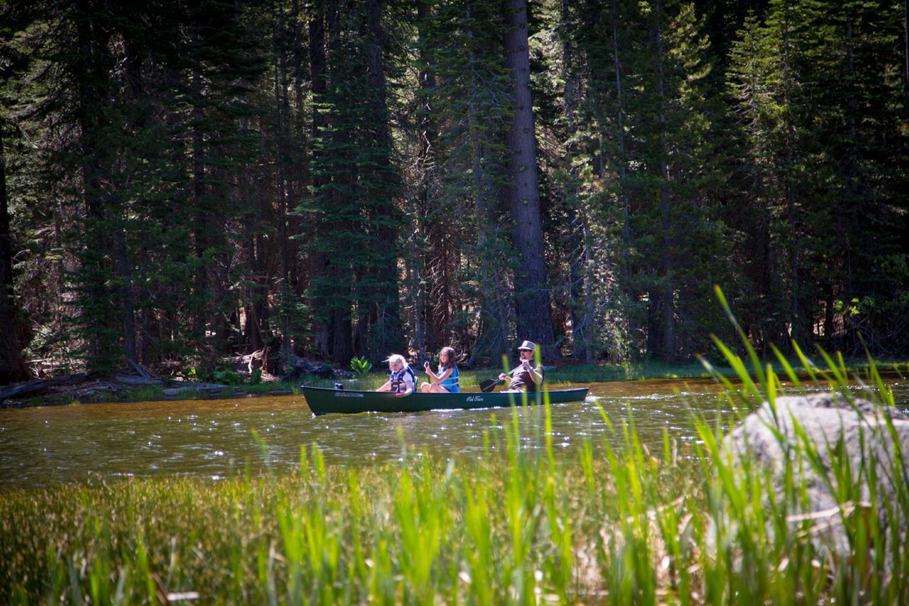Snowflower Camping Resort Cabin 3 Emigrant Gap Bagian luar foto